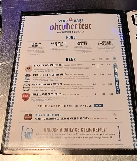 Yard House, Marina Del Rey, CA