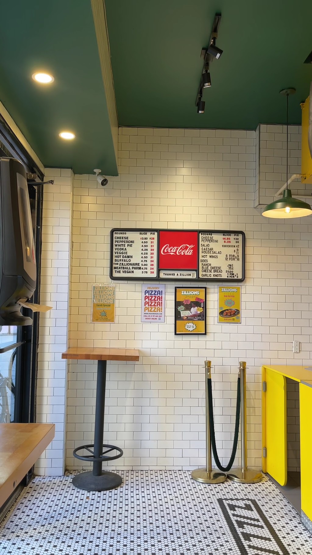 Zillions Pizza