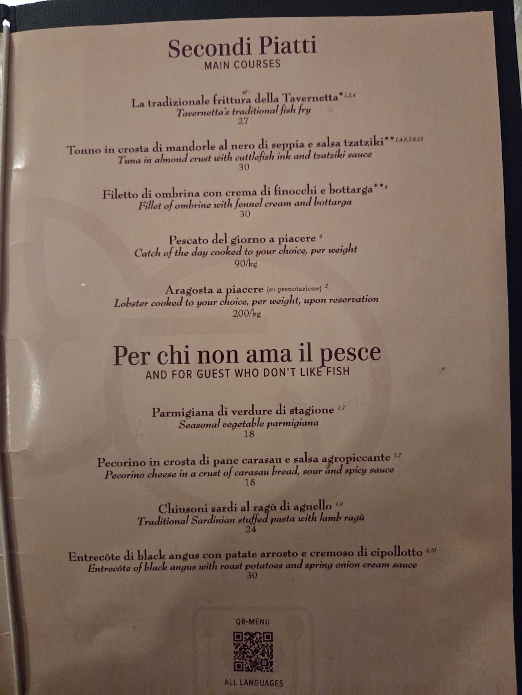 Ristorante La Tavernetta