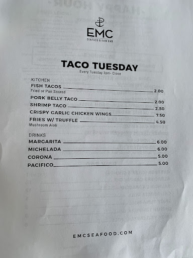 EMC Seafood and Raw Bar
