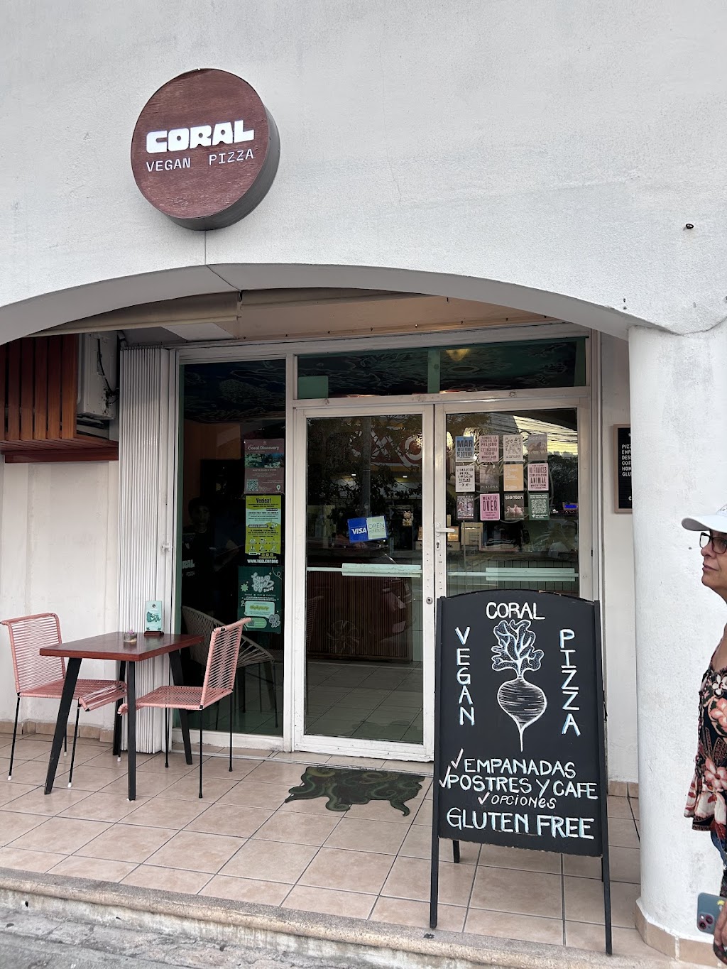 Coral Vegan Pizza, Quintana Roo, Mexico
