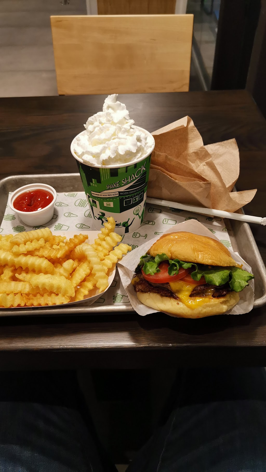 Shake shack burgers