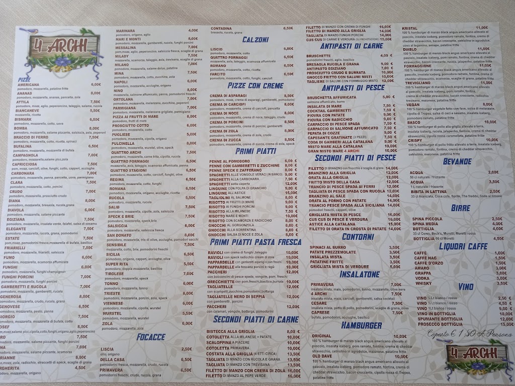 Ristorante Pizzeria 4 Archi, San Donato Milanese