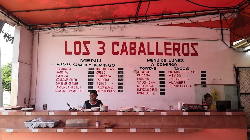 Barbacoa de borrego Los 3 Caballeros, Mérida