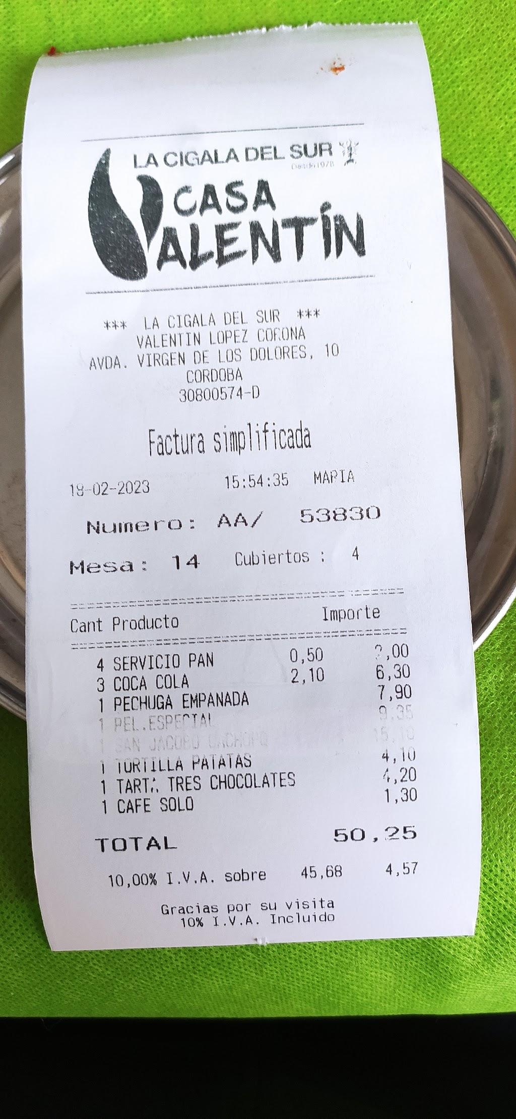 La Cigala del Sur
