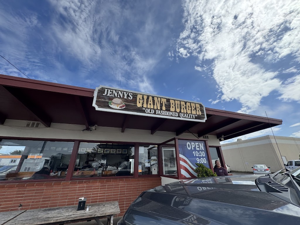 Jenny's Giant Burger, Fort Bragg, CA