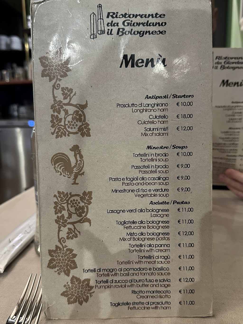 Da Giordano il Bolognese