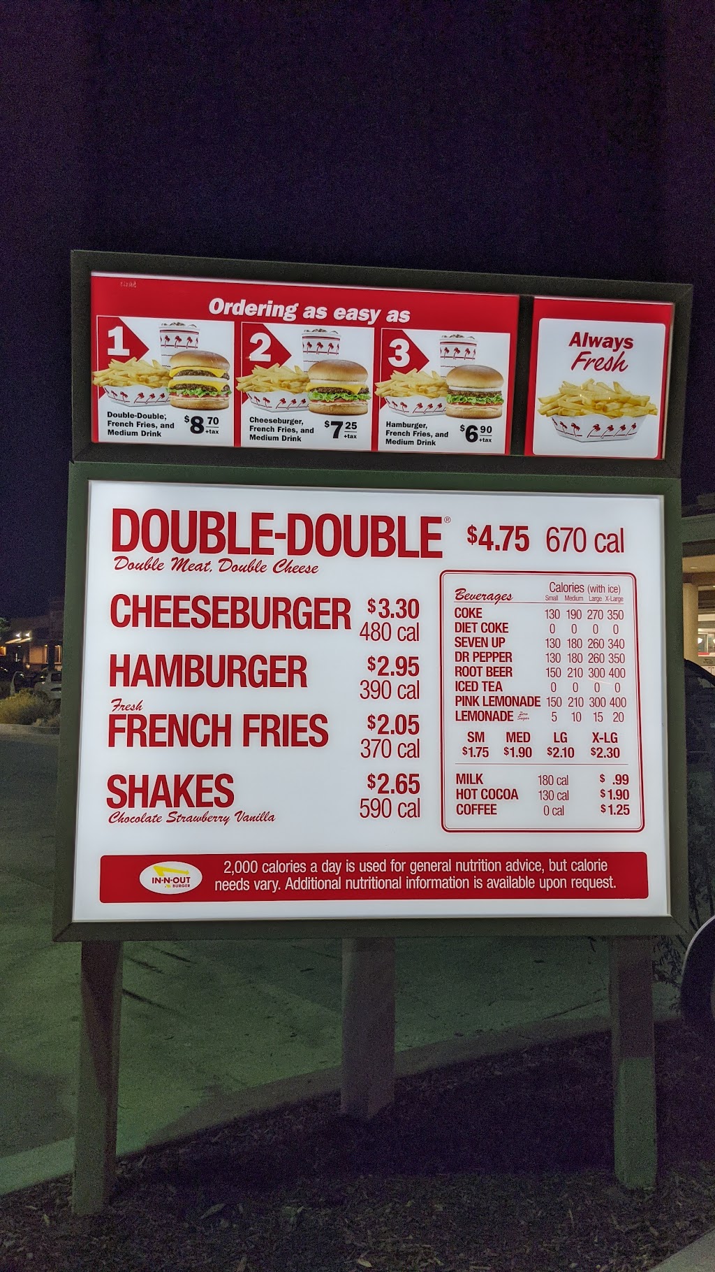 In-N-Out Burger, Hemet, CA