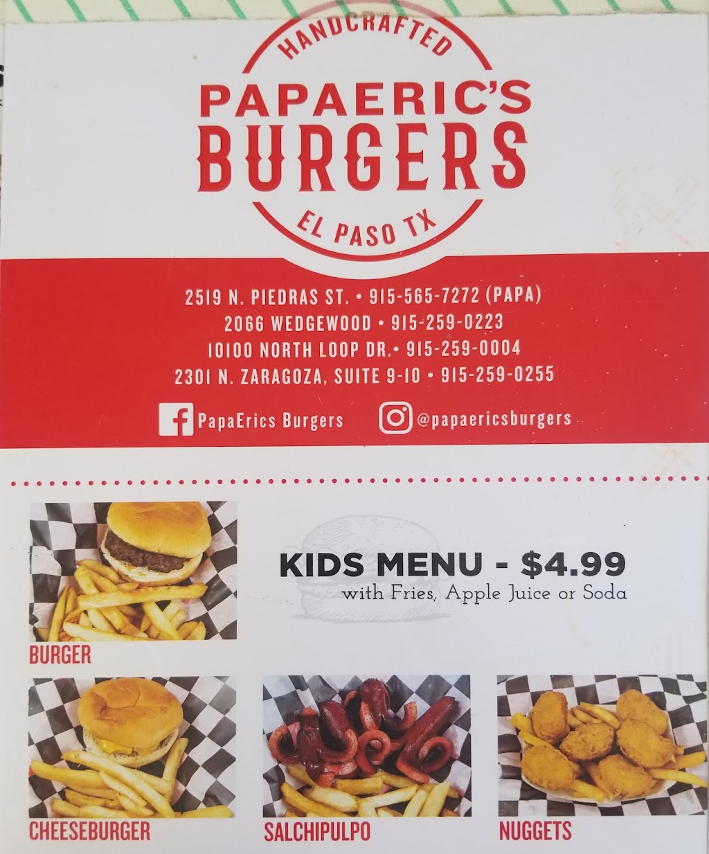 Papa Eric's, El Paso, TX