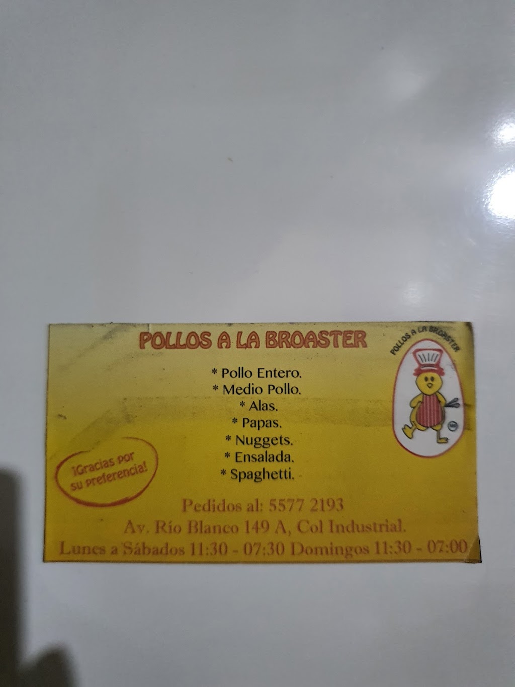 El Pollito Boster