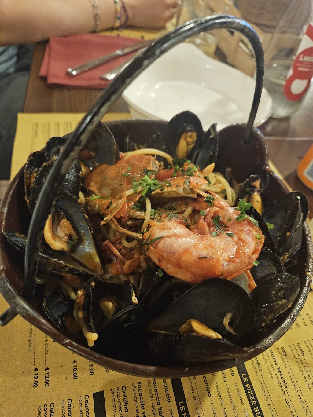 Pescatori in cucina