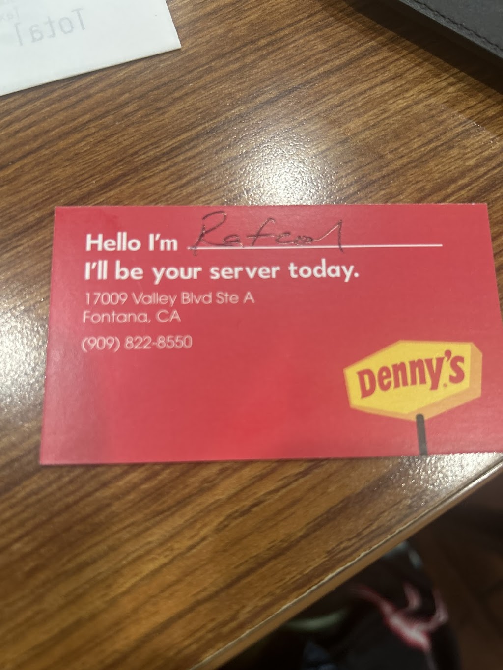 Denny's, Fontana, CA
