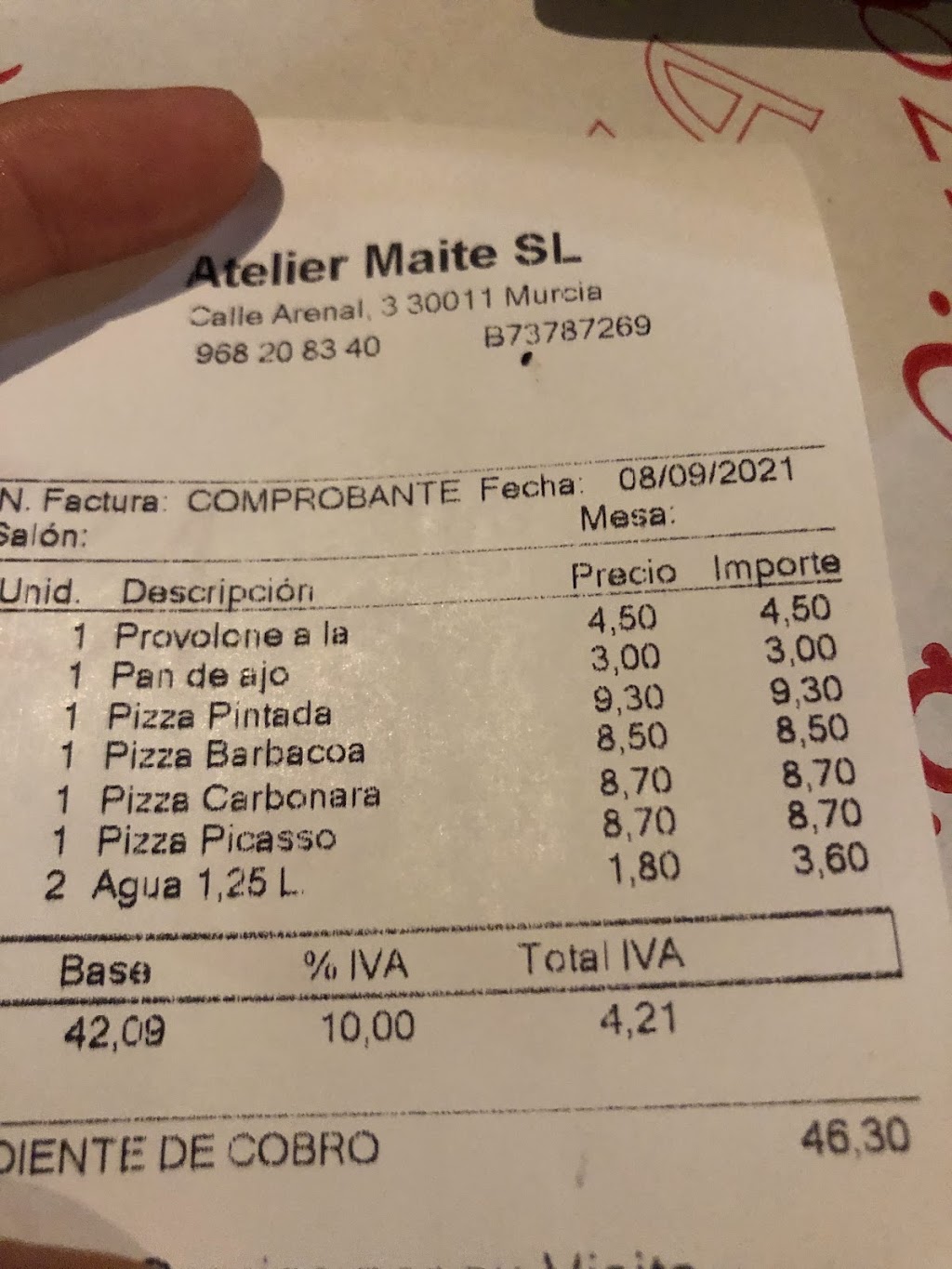 Pizzería Pintada