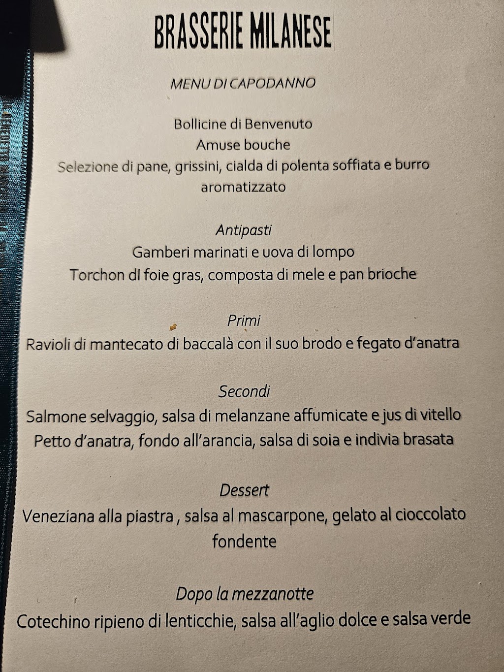 La Brasserie di Milano Greco