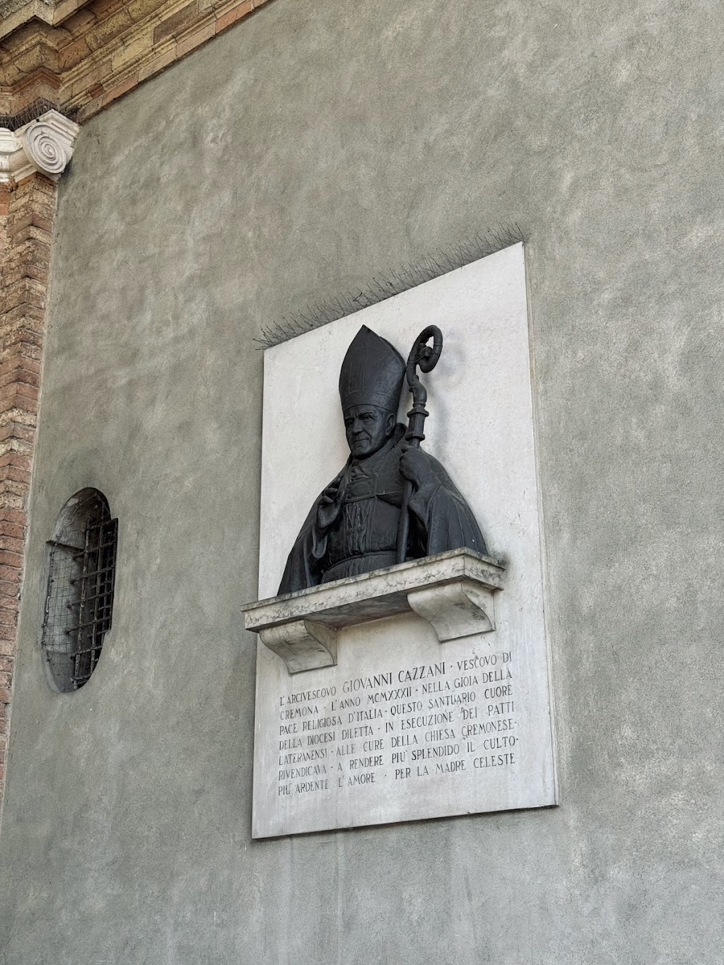 Il viale del Santuario