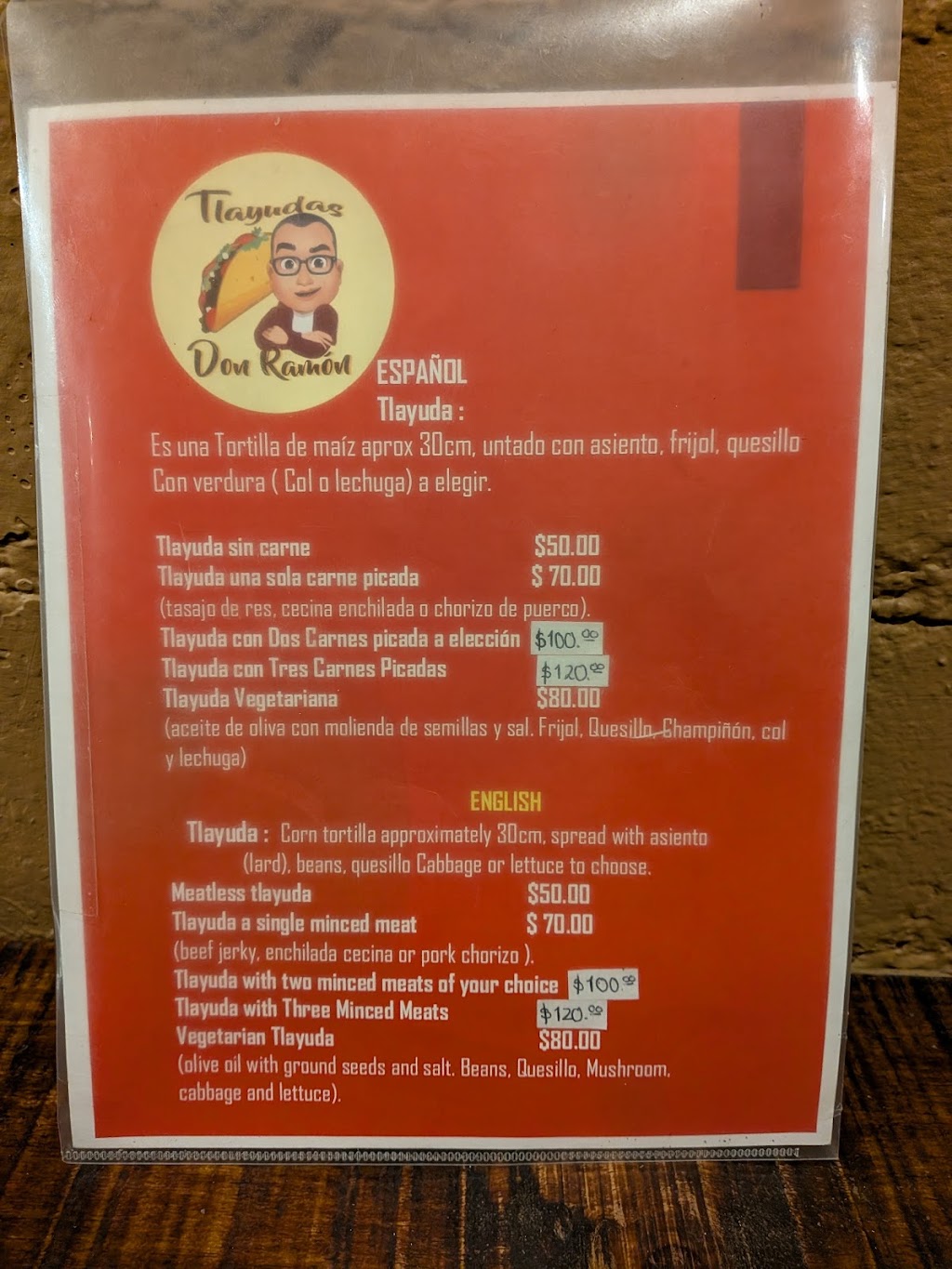 Tlayudas Don Ramón