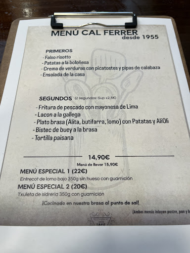 Restaurant Cal Ferrer