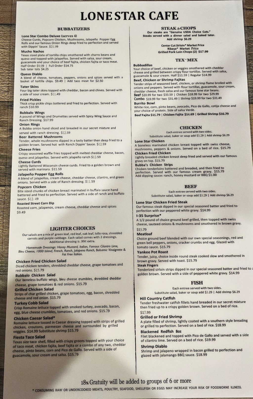 Lone Star Cafe