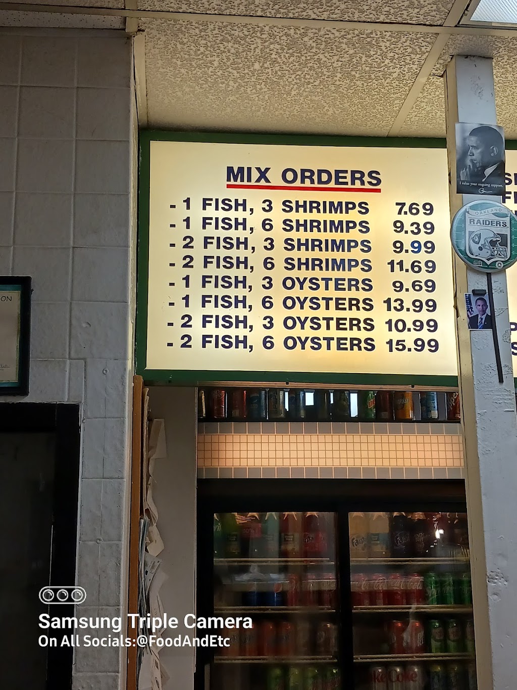 Navy Seafood