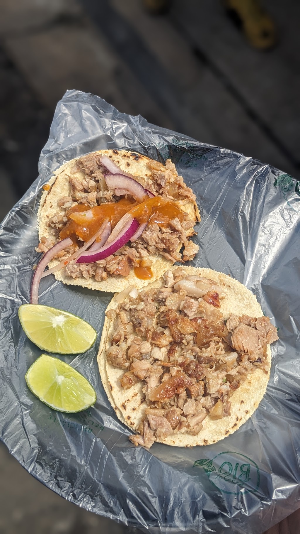 Tacos "El Güero Lavariega"