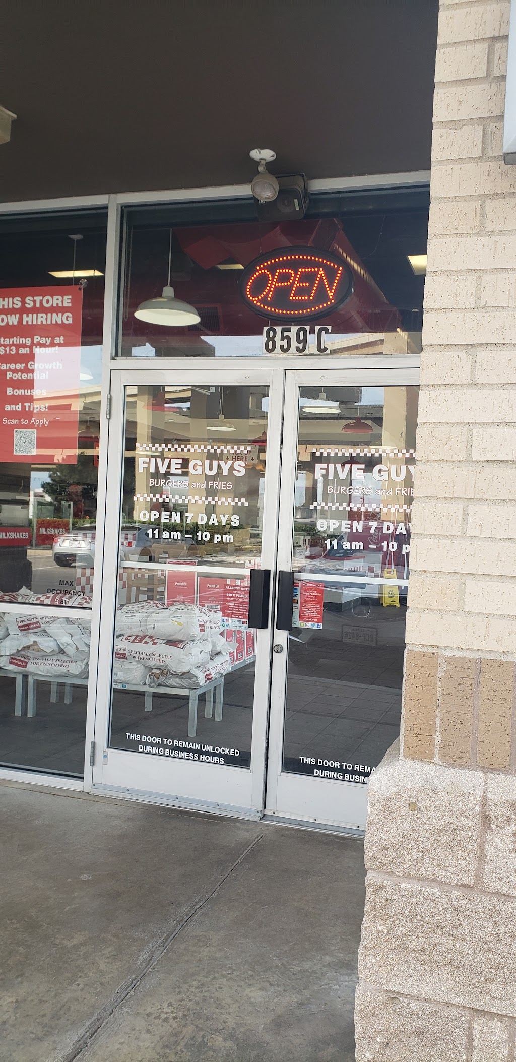Five Guys, Lewisville, TX