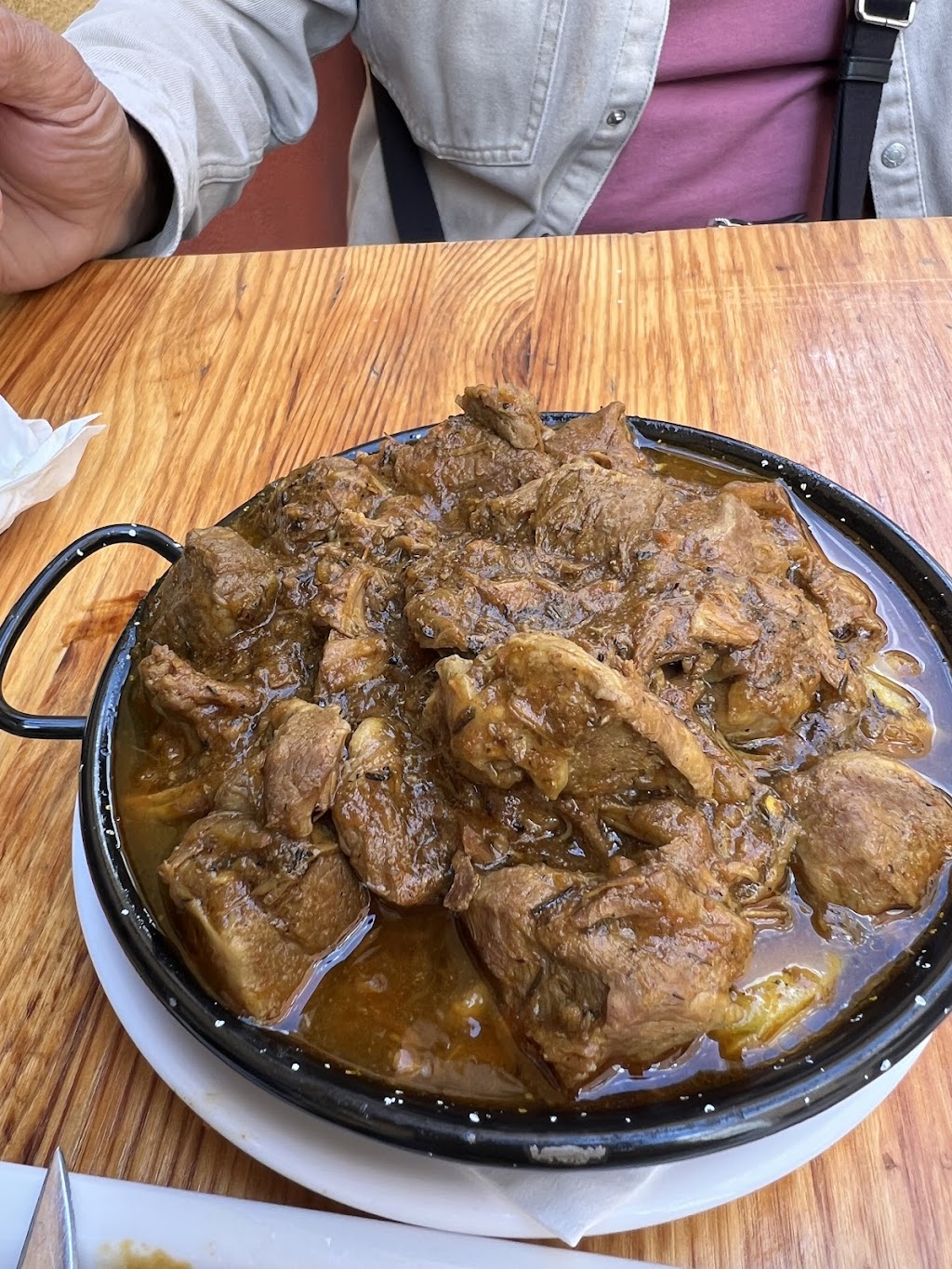 La esquina de la tapa
