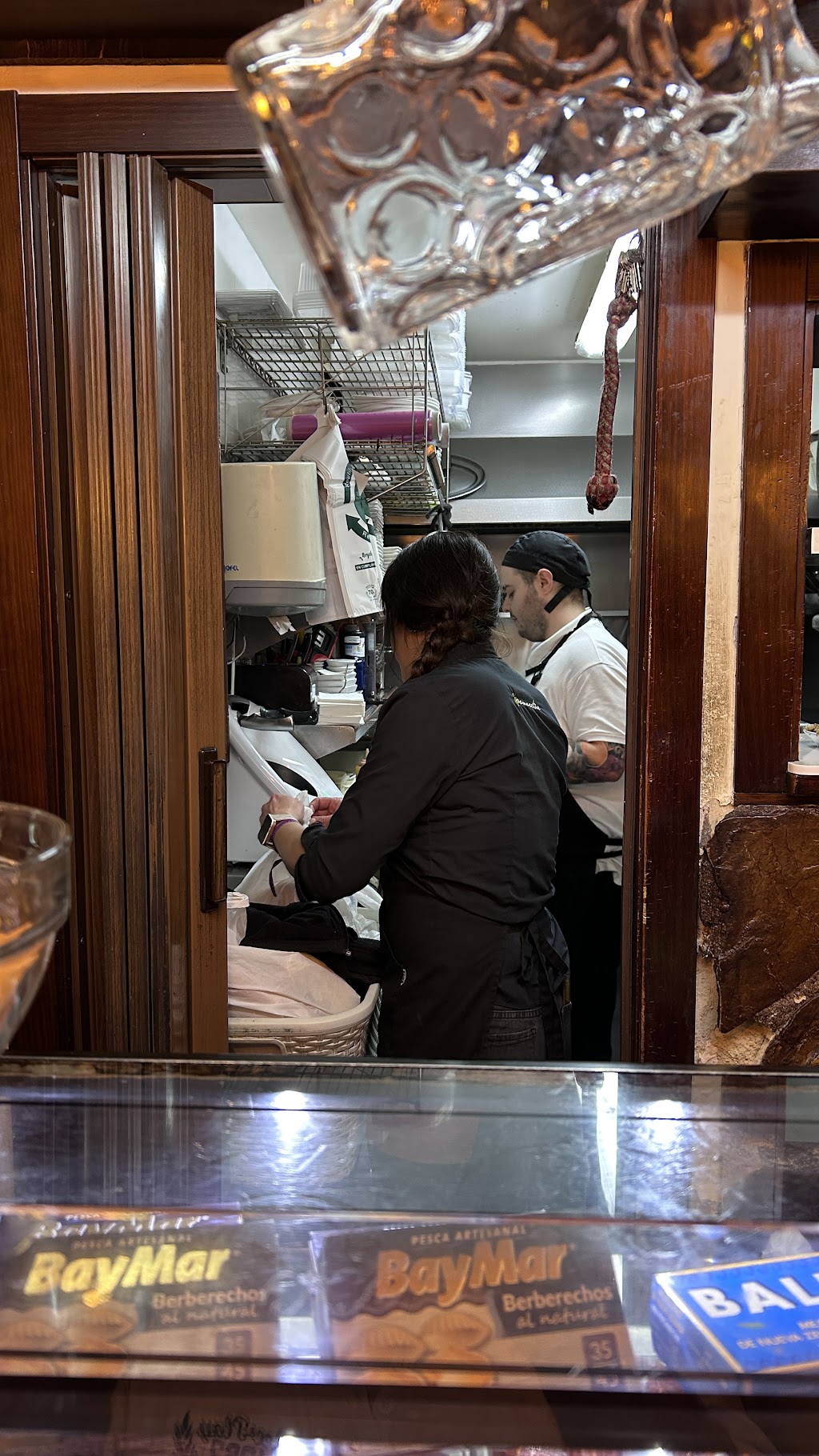La esquina de la tapa