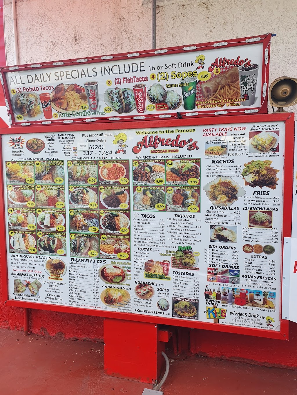 Alfredo's Mexican Food, Baldwin Park, CA