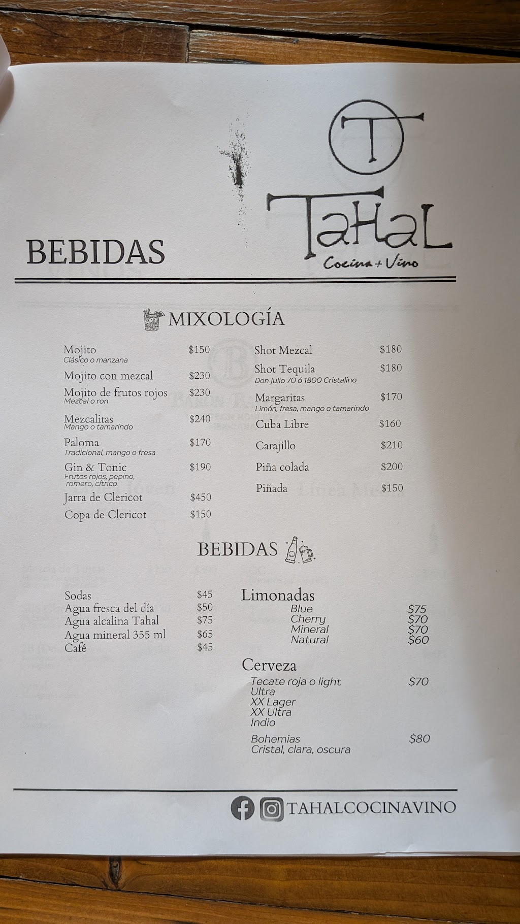 Tahal Restaurante