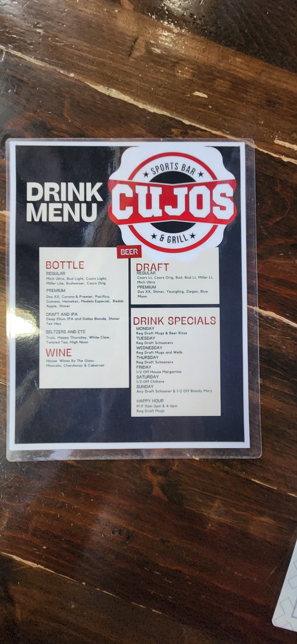 Cujo's Sports Bar & Grill