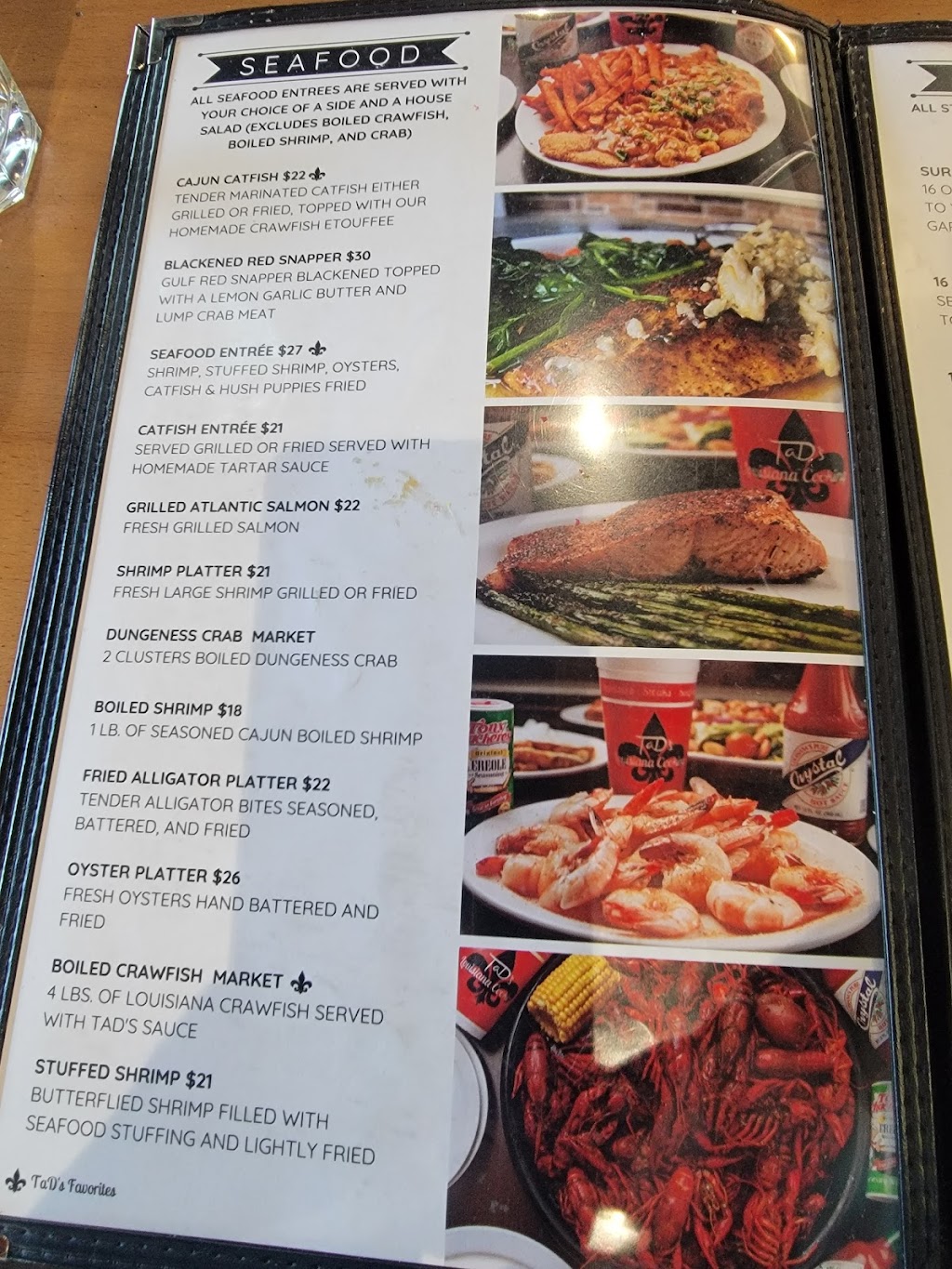 TaD's Louisiana Cooking