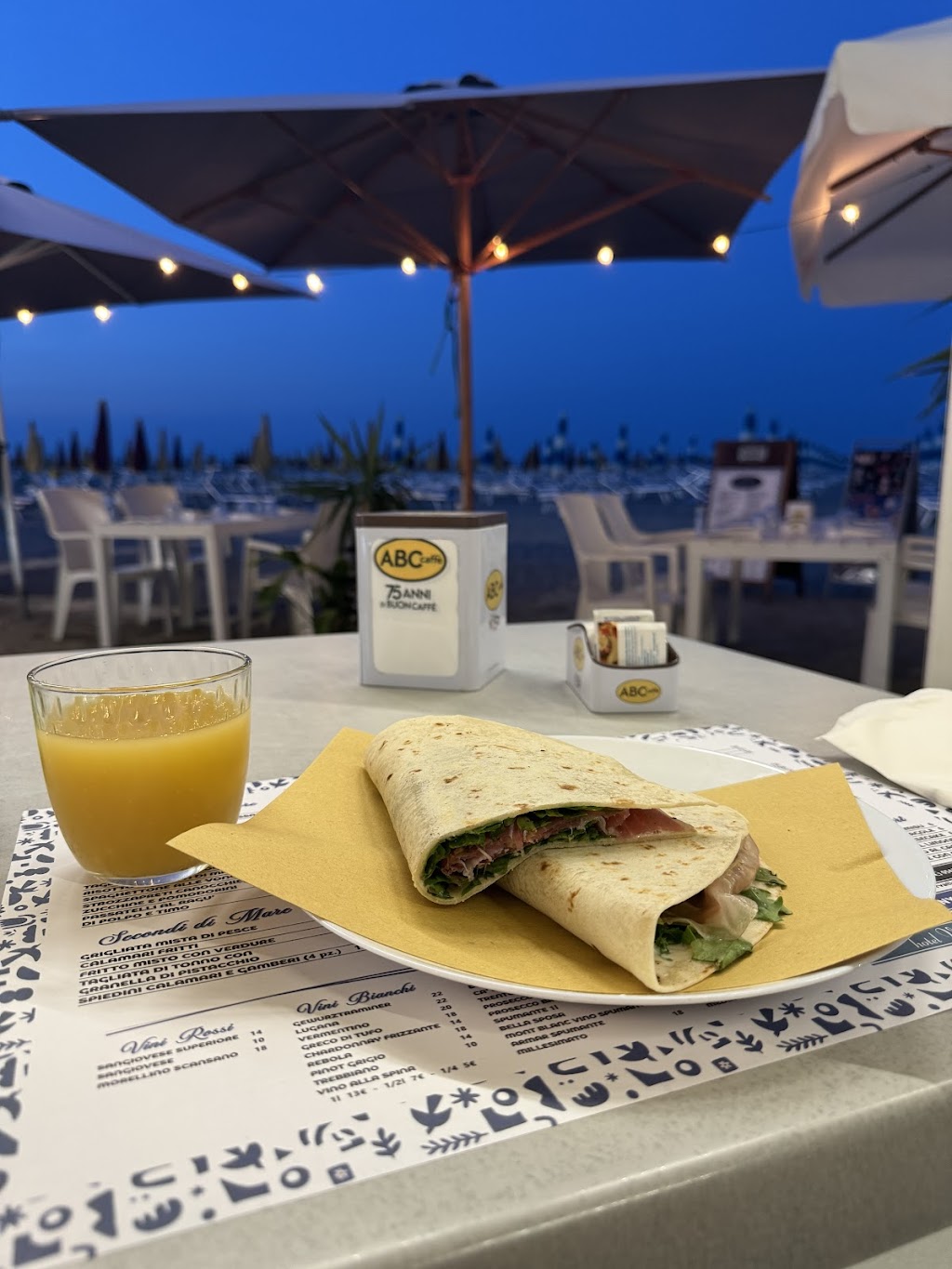 bar ristorante Claudio bagno 125, Rimini