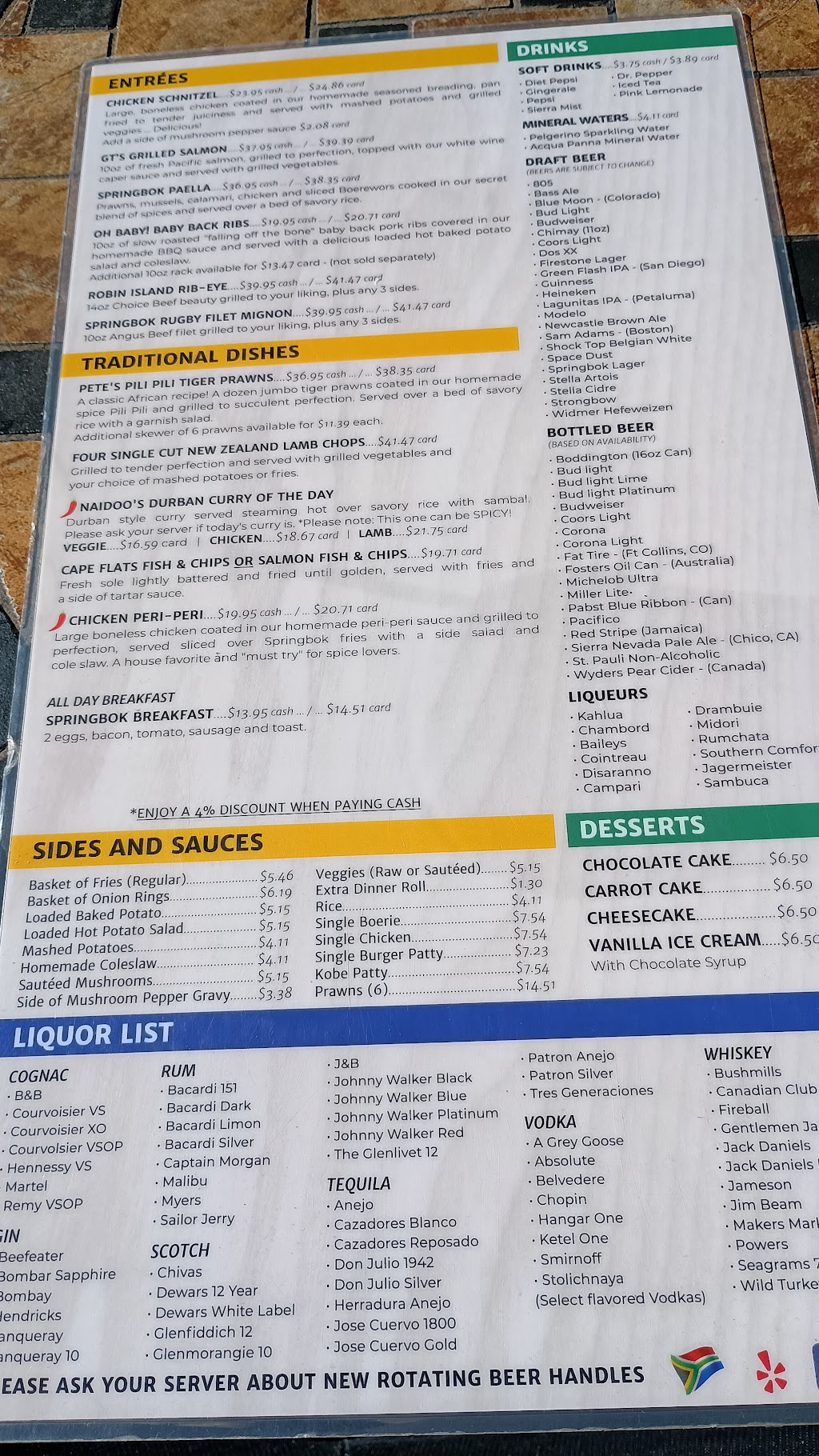 Springbok Bar & Grill