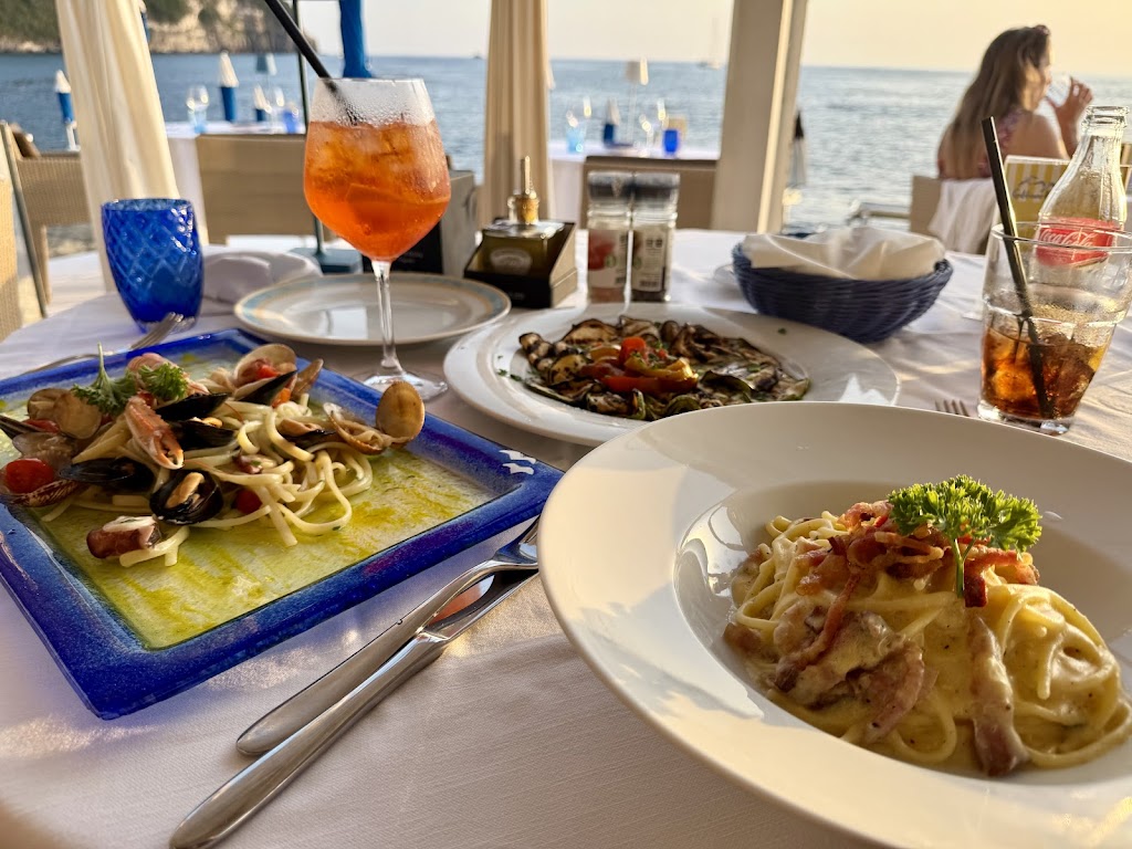 Gabbiano Beach - Restaurant & Sunset - Ischia island
