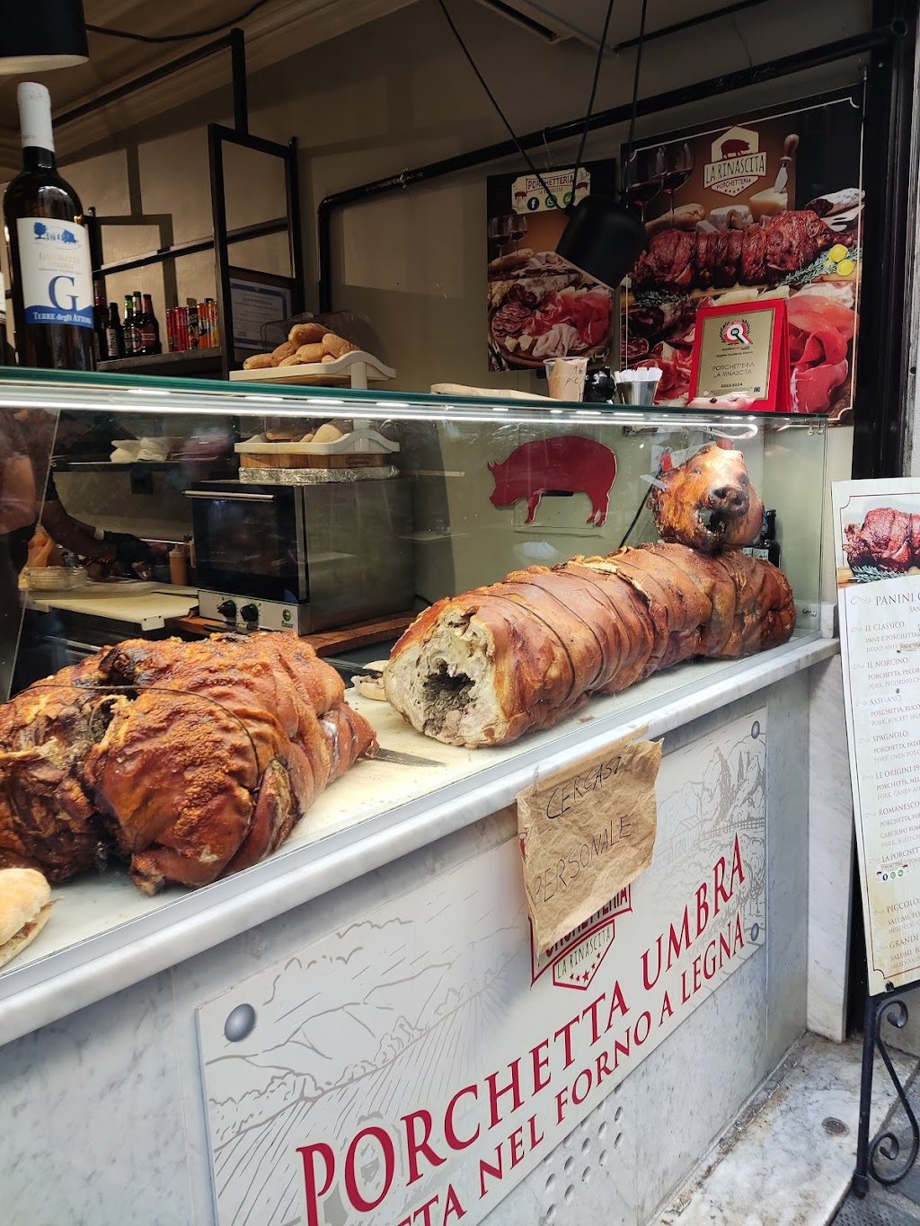 Barretta Pesce e Porchetta, Rome