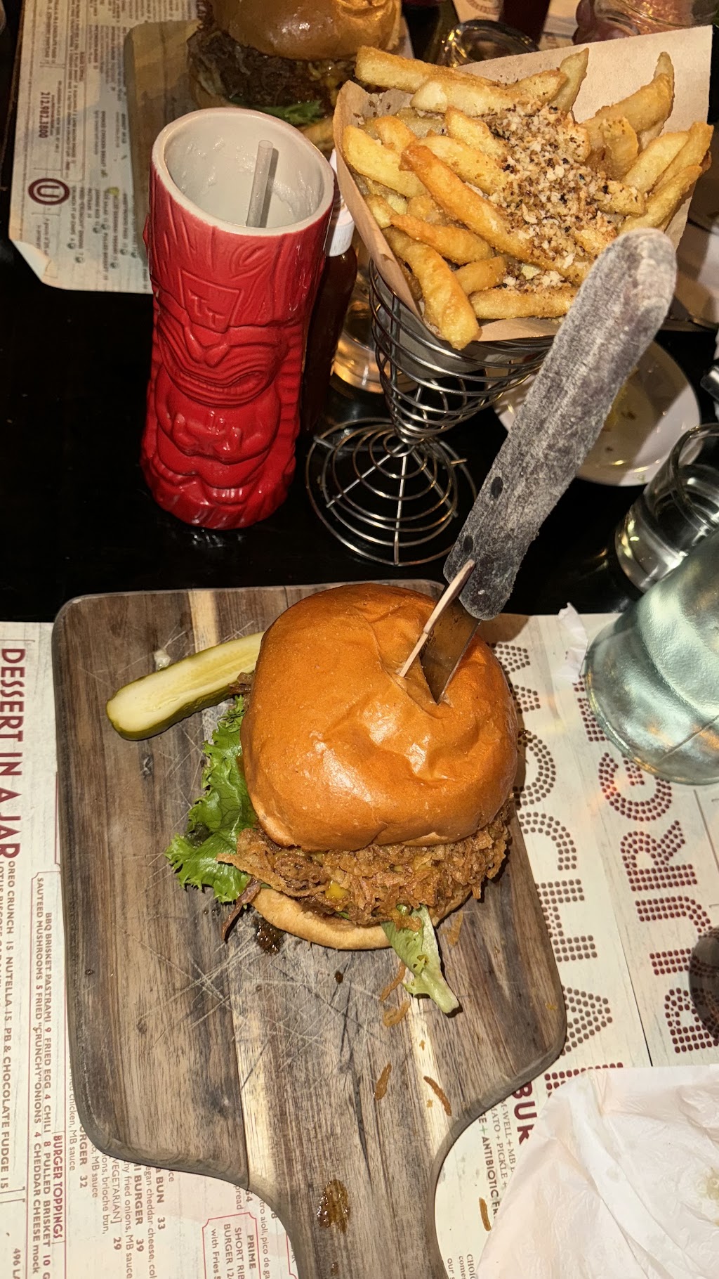 Mocha Burger