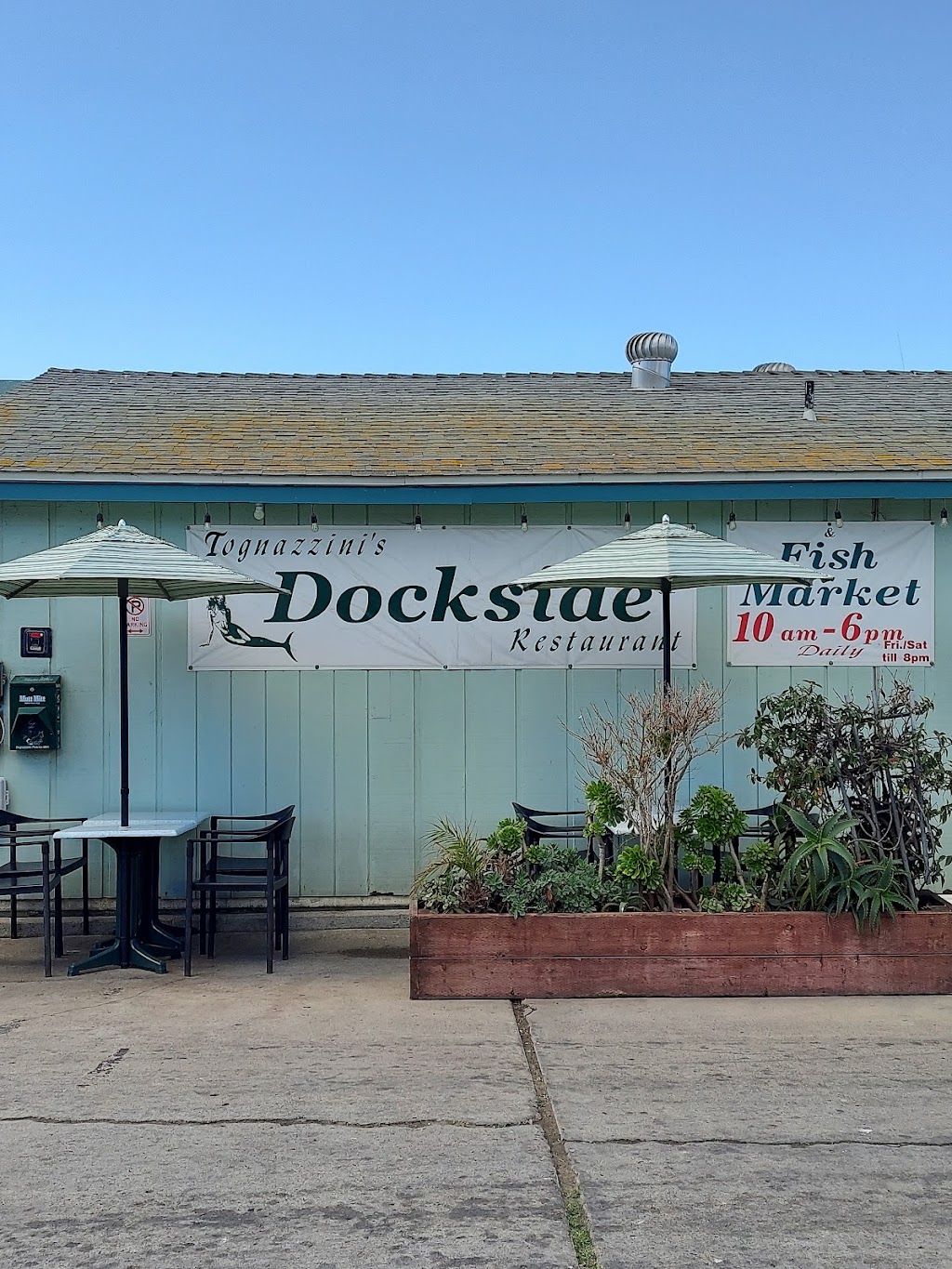Tognazzini's Dockside Restaurant, Morro Bay, CA