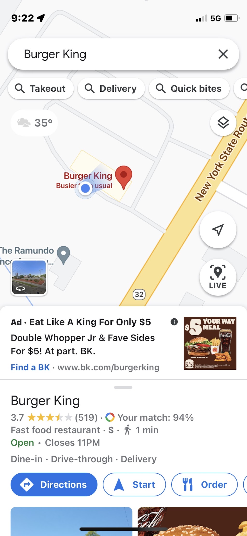 Burger King, Menands, NY