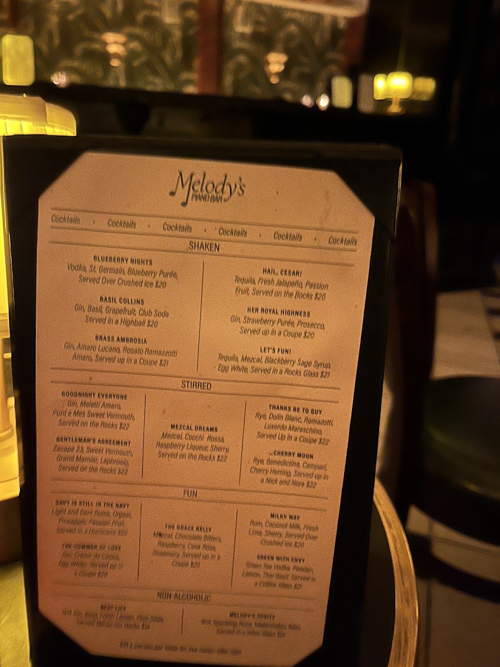 Melody's Piano Bar