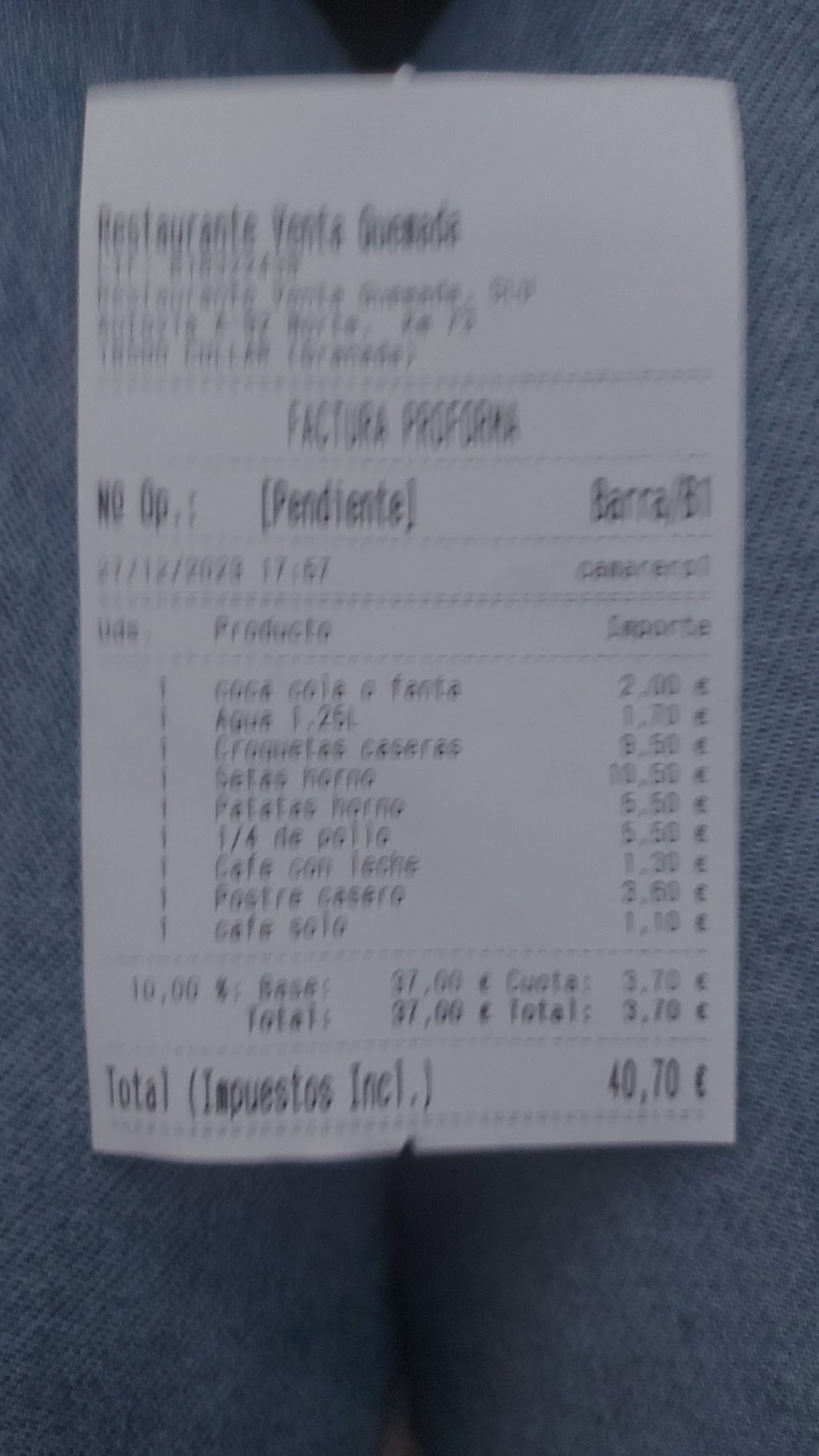Restaurante Venta Quemada
