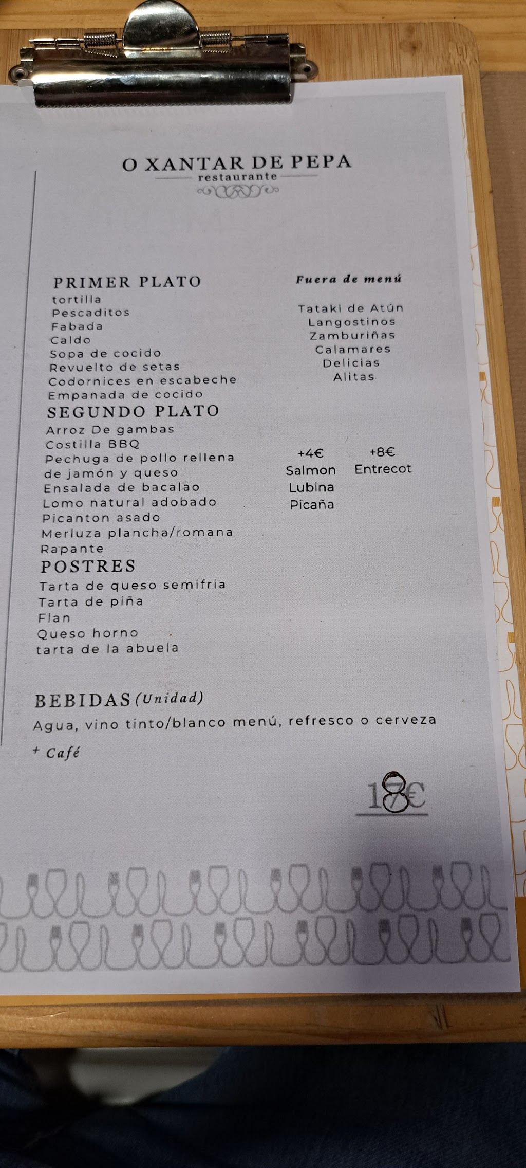 O Xantar de Pepa, O Porriño