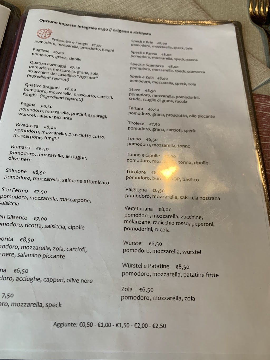 Pizzeria Lè Stess