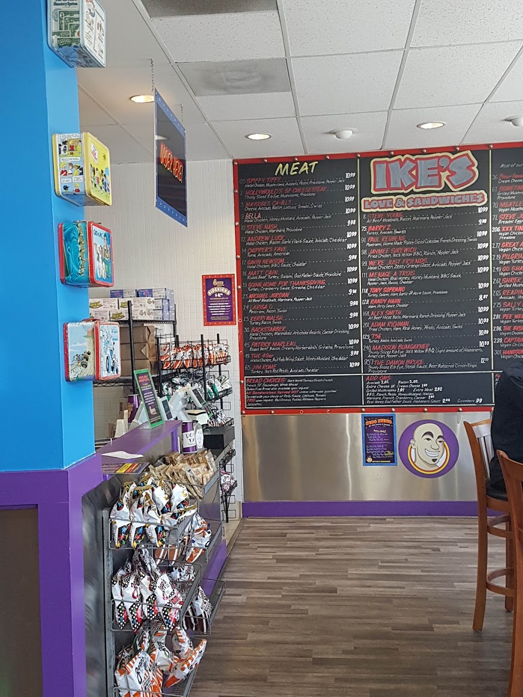 Ike's Love and Sandwiches, Santa Clara, CA