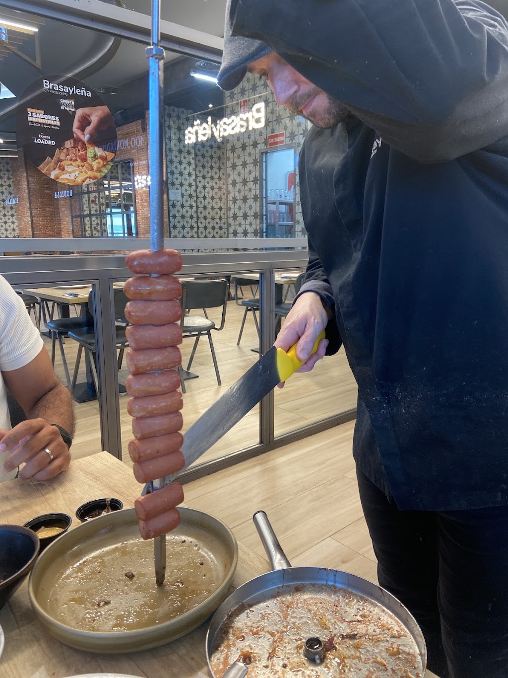 Brasa y leña