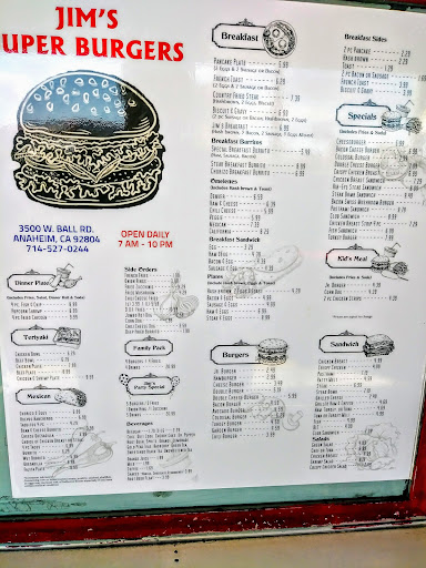 Jim's Super Charbroiled Burgers