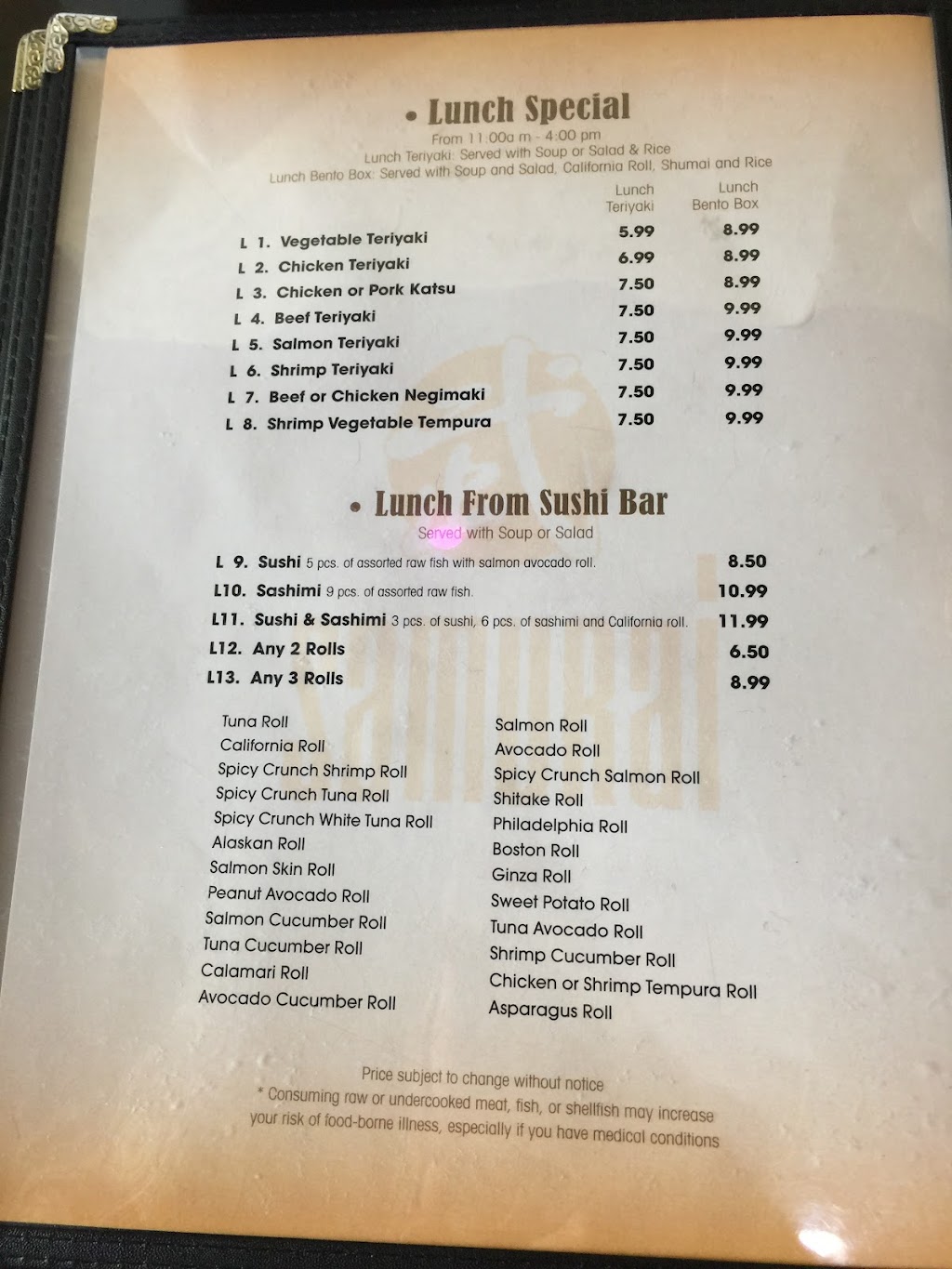 Samurai Sushi