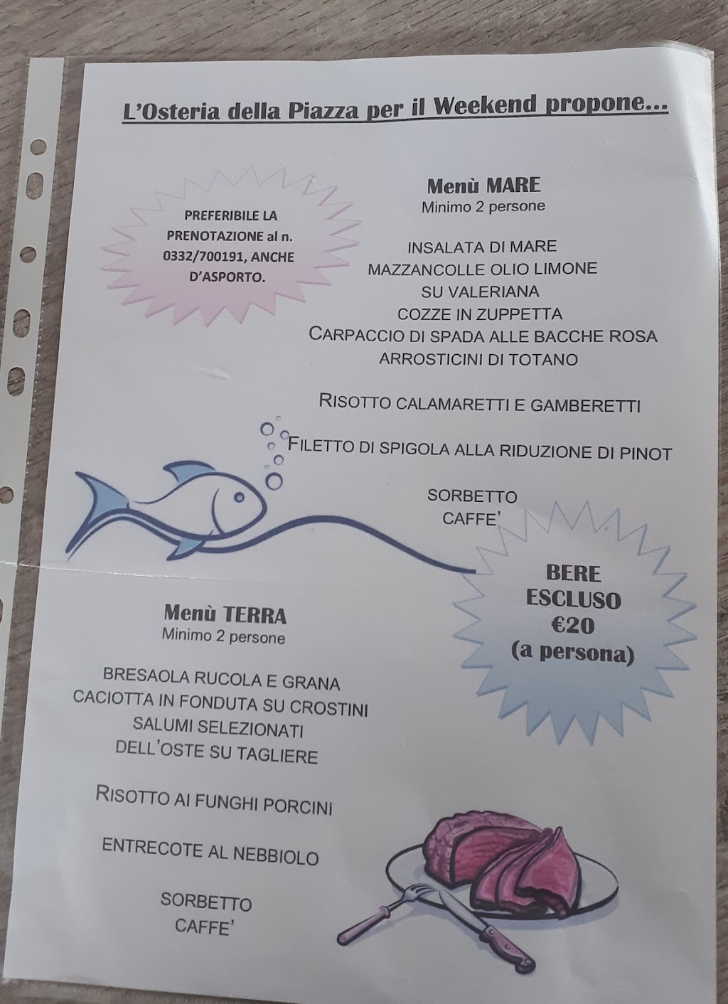 Osteria della Piazza, Gemonio