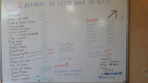 Expandio de leche pura de vaca