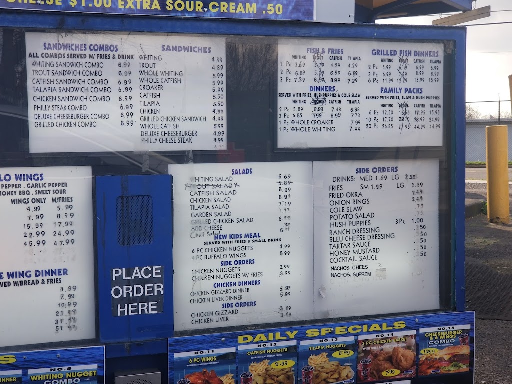 Boston fish and wings