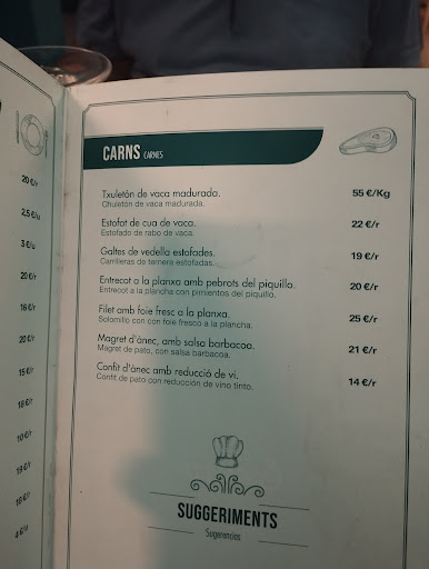 Escaleta del Guinardó, Cuina de Mercat